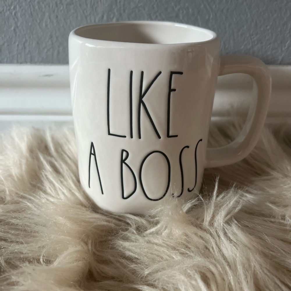 Rae Dunn Like A Boss Coffee Mug